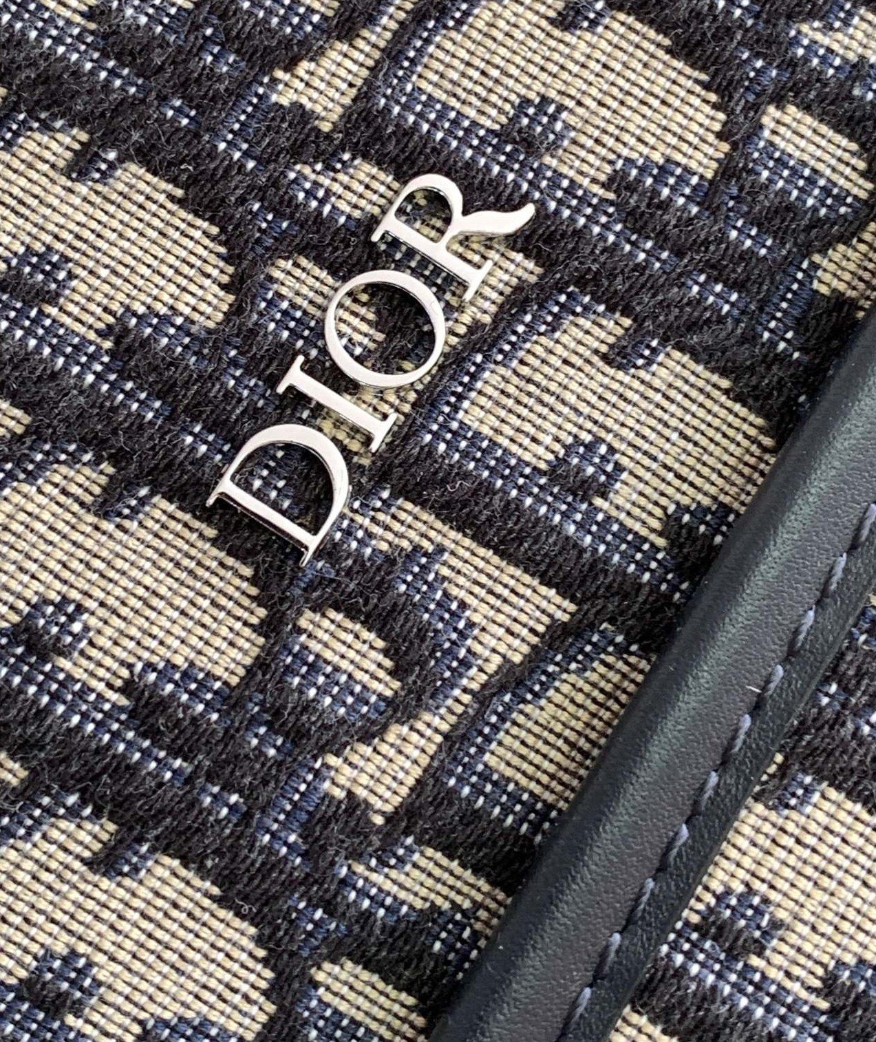 Dior Changing Bag in Blue Dior Oblique Canvas