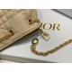 Dior Ammi Small Bag in Sand Pink Macrocannage Lambskin