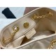 Dior Ammi Small Bag in Sand Pink Macrocannage Lambskin