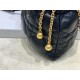 Dior Ammi Medium Bag in Black Macrocannage Lambskin