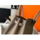 Hermes Birkin 30 Bag in Taupe Grey Clemence Leather with GHW