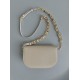 Dior CD Signature Chain Bag in Beige Calfskin