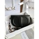 Dior CD Signature Chain Bag in Black Calfskin