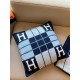 Hermes Blue Small Avalon III Pillow Cover