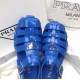 Prada Foam Sandals in Blue Rubber