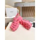 Prada Foam Sandals in Pink Rubber