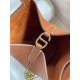 Hermes In The Loop 18 Handmade Bag in Gold Clemence Leather