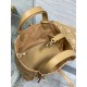 Dior Toujours Small Bag in Tan Macrocannage Calfskin