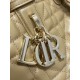 Dior Toujours Small Bag in Tan Macrocannage Calfskin