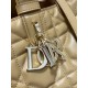 Dior Toujours Medium Bag in Tan Macrocannage Calfskin