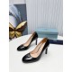 Prada Pumps 85mm In Black Patent Leather