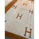 Hermes Avalon Throw Blanket in Camel Wool and Cashmere