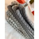 Hermes Avalon Throw Blanket in Grey Wool and Cashmere