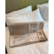 Hermes Avalon III Throw Blanket in Beige Wool and Cashmere