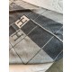 Hermes Avalon III Throw Blanket in Grey Wool and Cashmere