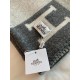 Hermes Avalon III Throw Blanket in Grey Wool and Cashmere