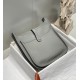 Hermes Evelyne III 29 Bag in Gris Meyer Clemence Leather