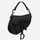 Dior Saddle Mini Bag In Black Ultramatte Calfskin