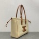 Celine Cabas Drawstring Cuir Triomphe Bag in Canvas