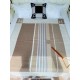 Hermes Avalon Vibration Throw Blanket in Naturel Wool and Cashmere