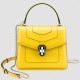 Bvlgari Serpenti Forever Small Bag in Yellow Calfskin