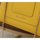 Bvlgari Serpenti Forever Small Bag in Yellow Calfskin