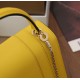 Bvlgari Serpenti Forever Small Bag in Yellow Calfskin