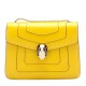 Bvlgari Serpenti Forever Small Crossbody Bag in Yellow Leather