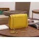 Bvlgari Serpenti Forever Medium Shoulder Bag in Yellow Calfskin