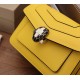 Bvlgari Serpenti Forever Small Crossbody Bag in Yellow Calfskin