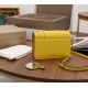 Bvlgari Serpenti Forever Small Crossbody Bag in Yellow Calfskin