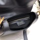 Dior Saddle Bag In Black Smooth Calfskin