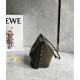 Loewe Mini Hammock Hobo Bag in Dark Green Calfskin