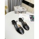 Dior Day Slingback Pumps 35MM in Black Patent Calfskin