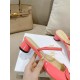 Dior Day Slingback Pumps 35MM in Pink Patent Calfskin