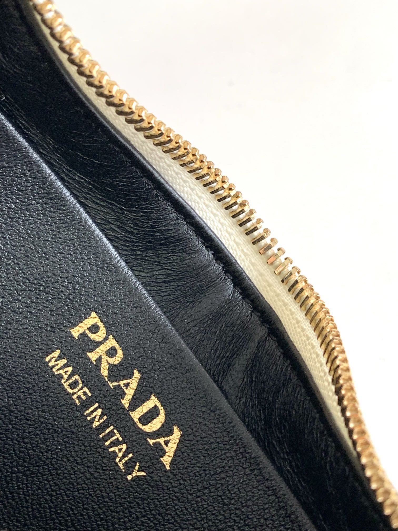 Prada Arque Mini Shoulder Bag in White Leather