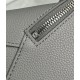 Loewe Puzzle Small Bag In Pearl Grey Grained Leather