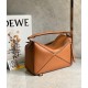 Loewe Puzzle Medium Bag In Brown Classic Calfskin