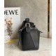 Loewe Puzzle Medium Bag In Black Classic Calfskin