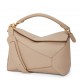 Loewe Puzzle Medium Bag In Sand Grained Calfskin