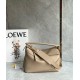 Loewe Puzzle Medium Bag In Sand Grained Calfskin