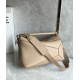 Loewe Puzzle Medium Bag In Sand Grained Calfskin