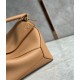 Loewe Puzzle Medium Bag In Toffee Grained Calfskin