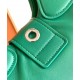 Prada Moon Bag in Green Padded Nappa Leather