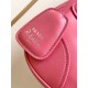 Prada Moon Bag in Pink Padded Nappa Leather