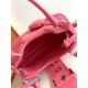 Prada Moon Bag in Pink Padded Nappa Leather