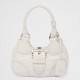 Prada Moon Bag in White Padded Nappa Leather