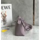 Loewe Puzzle Edge Small Bag In Pale Aubergine Satin Calfskin