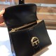 Delvaux Brillant MM Bag in Black Box Calf Leather