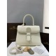 Delvaux Brillant MM Bag in Ivory Box Calf Leather